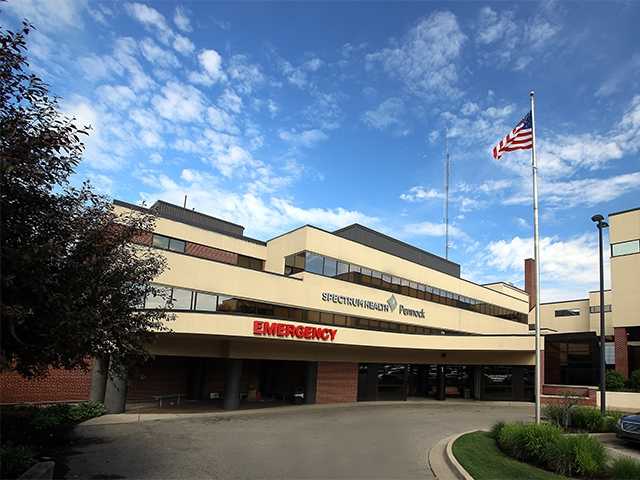 entrance to Pennock hospital