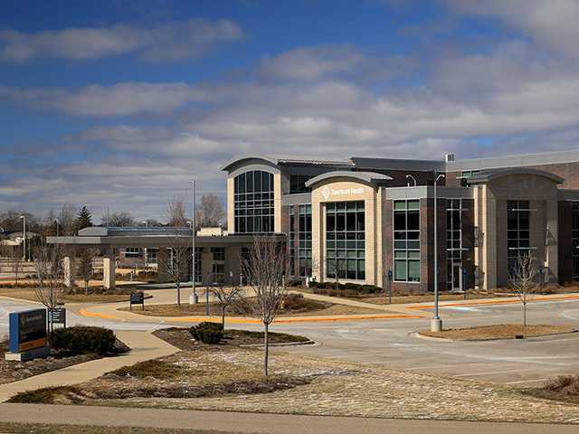 Grand Haven Orthopedics aerial building photo.